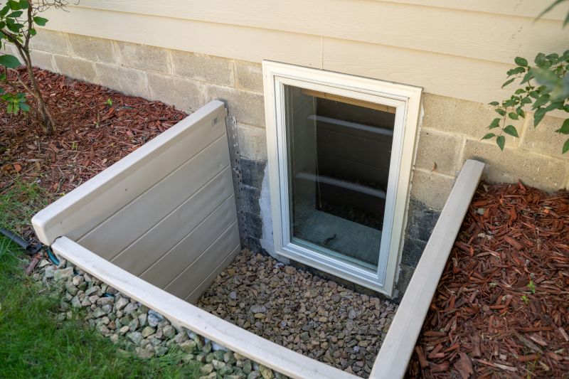 Exit Window Installation detail