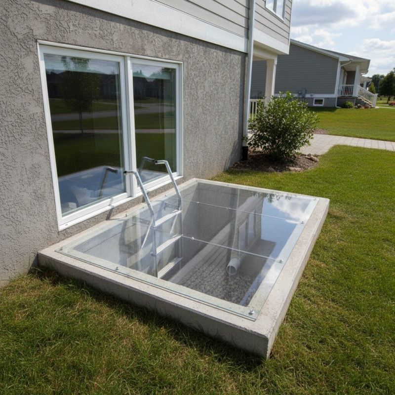Exit Window Installation detail